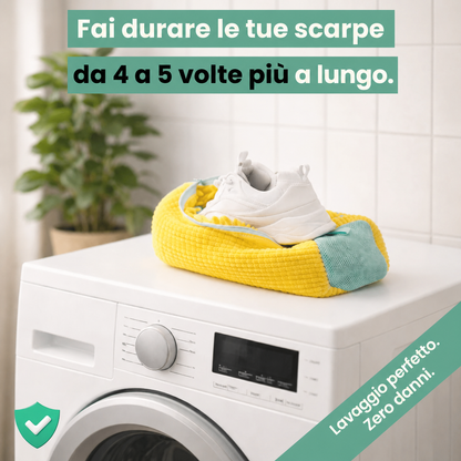 ZenWash™ | Sacco Protettivo per Lavare le Scarpe in Lavatrice
