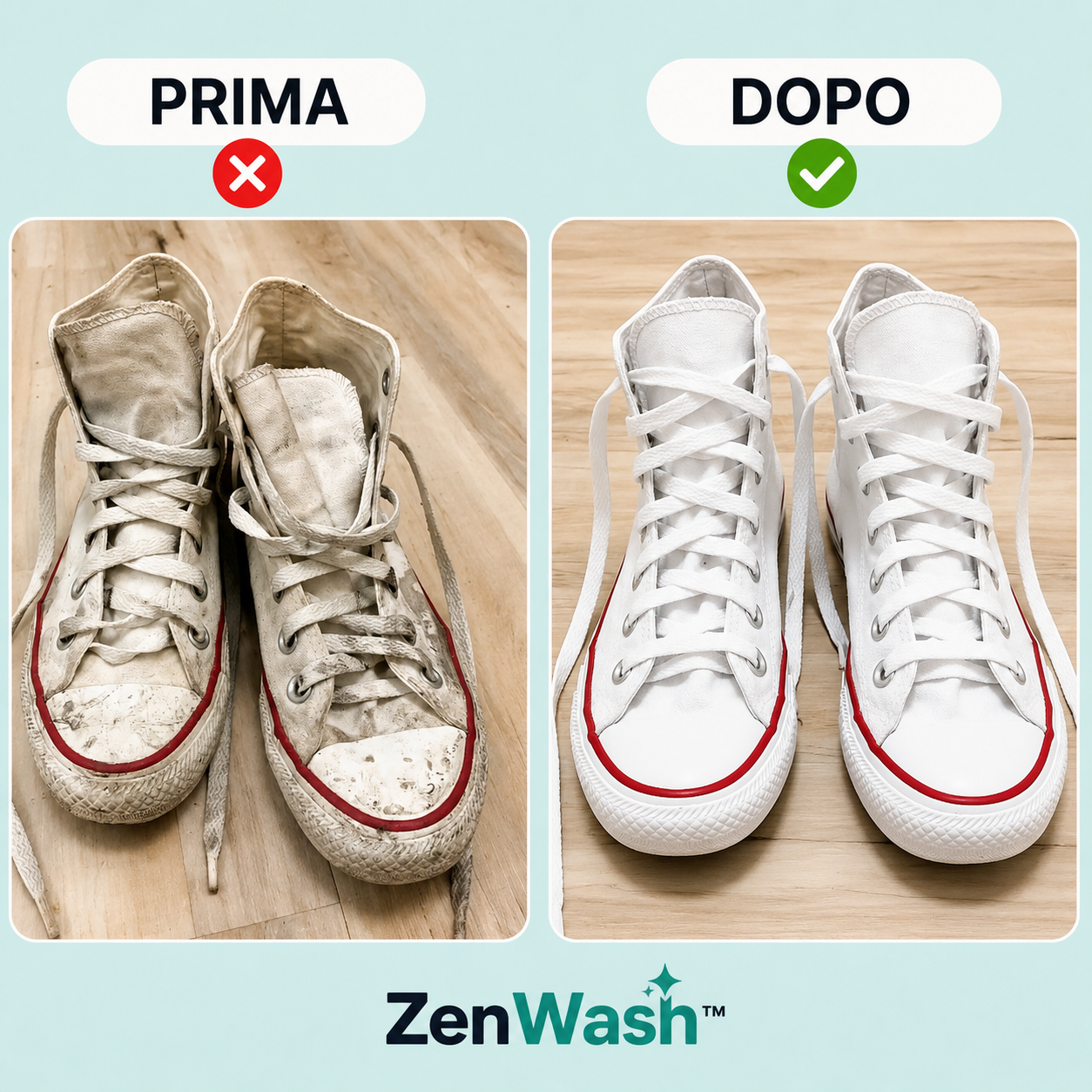 ZenWash™ | Sacco Protettivo per Lavare le Scarpe in Lavatrice