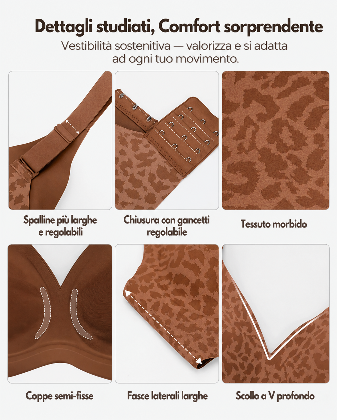 Zenviri - Reggiseno senza ferretto